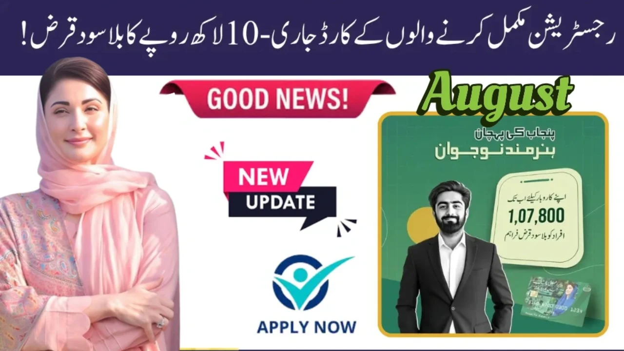 CM Punjab Asaan Karobar Card Scheme August 2025 Update on Interest-Free Business Loans for Youth