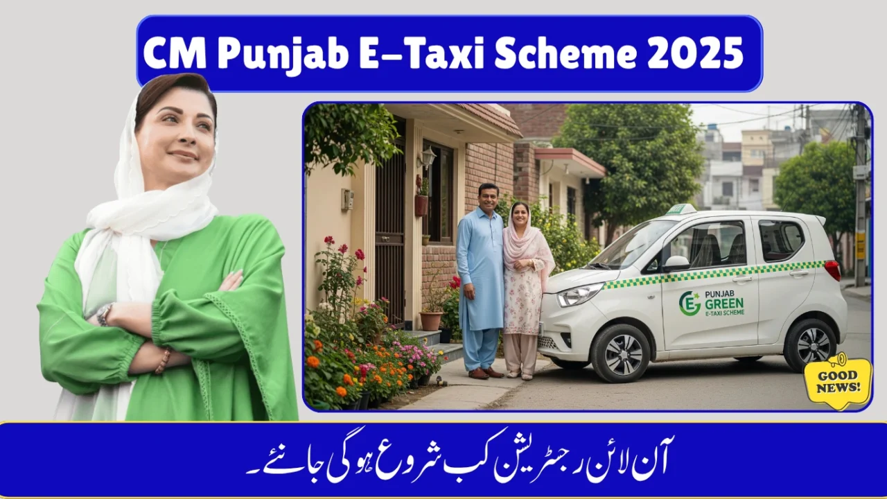 CM Punjab Green E-Taxi Scheme 2025 – Online Registration Start Date Announced