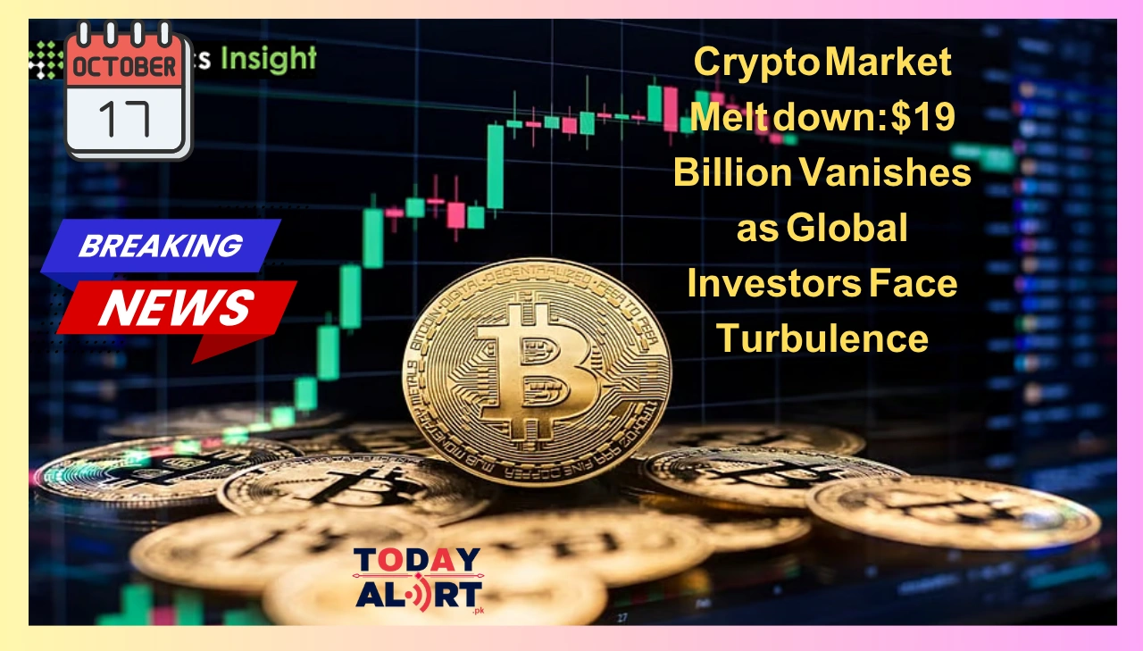 Crypto Market Meltdown $19 Billion Vanishes as Global Investors Face Turbulence